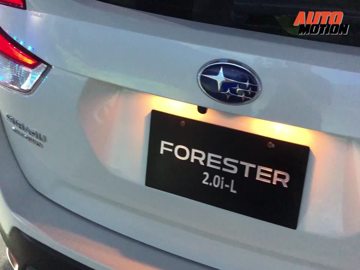 Subaru เปิดตัว The All New Forester ดีไซน์ใหม่ทั้งภายในและภายนอก เปิดจองที่ไทยปลายปีนี้!