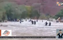 ​ชาวโบลิเวียอพยพจากพื้นที่น้ำท่วม