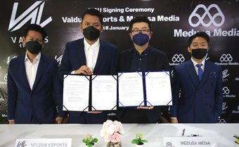 Medusa Media ทุ่มสนับสนุน Valdus Esports พร้อมผลักดันสู่ระดับสากล