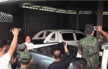 ตรวจยึดรถต้องสงสัยหลายสิบคัน จ.หนองคาย