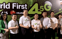 AIS เปิดตัว 4.5G เชิงพาณิชย์  เป็นรายแรกของโลก