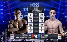 คู่ที่ 6 Super Fight ยอดวิชา เข้มมวยไทยยิม VS. ดิมิตรี ฟิลิเพา