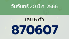 หวยลาว งวดวันจันทร์ 20 มีนาคม 2566