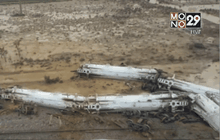 รถไฟขนส่งสินค้าตกรางในออสเตรเลีย