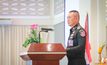 ผบ.ทบ.ร่วมรับฟังแถลงผลการสัมมนา เรื่องการพัฒนาระบบจัดหากำลังพลของกองทัพบก เพื่อ มุ่งคัดสรรคนมีใจรักอาชีพทหาร