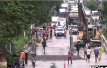 ซ่อมสะพานที่ชำรุดบนถนนเพชรเกษมเปิดวิ่งได้แล้ว