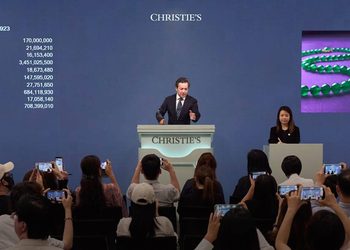 การประมูล Christie’s Hong Kong Luxury Live Sales ประจำฤดูใบไม้ผลิ 2026 ยอดขายรวม 958 ล้านดอลลาร์ฮ่องกง / 124 ล้านดอลลาร์สหรัฐ ครองความเป็นผู้นำในตลาดเอเชีย