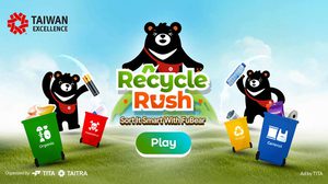 Taiwan Excellence ปลุกพลังคนรุ่นใหม่ ส่งเสริมการแยกขยะอย่างยั่งยืน ผ่านแคมเปญ “Recycle Rush – Sort It Smart With FuBear”