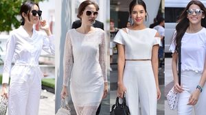 รวม แฟชั่นชุดสีขาว กับ 10 ดาราสาว สวยเนี๊ยบสไตล์มินิมอล!!!