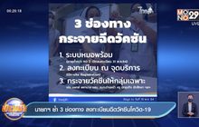 นายกฯ ย้ำ 3 ช่องทาง ลงทะเบียนฉีดวัคซีนโควิด-19