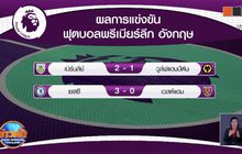 ผลการแข่งขันฟุตบอลพรีเมียร์ลีก อังกฤษ