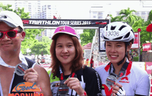 บรรยากาศไตรกีฬา พัทยาไตรแอทลอน 2015