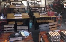 คนร้ายขโมยกระทะหมูย่างเกาหลี 38 ใบรวด