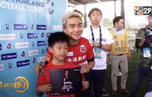 “เมสซี่เจ” ร่วมเปิดคลีนิคสอนฟุตบอลพัฒนาเยาวชนไทย