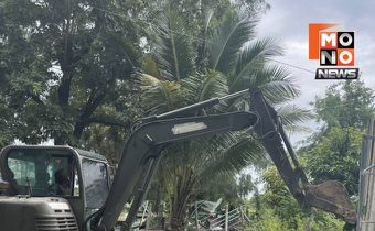 ทบ.ผลักดันกัมพูชา 4 จุดชายแดนสระแก้ว รื้อสิ่งปลูกสร้างผิด MOU43