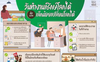 วันทำงานก็รักษ์โลกได้ กับแนวคิดเล็กน้อยเปลี่ยนโลกได้