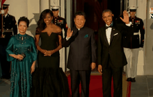 โอบามาเลี้ยงอาหารค่ำต้อนรับปธน.จีน