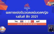 ลูกยางสาวไทยพ่ายตุรกีประเดิมเนชั่นส์ลีกวีค3