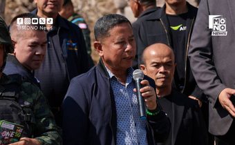 รมช.กลาโหม ลงพื้นที่สุรินทร์ เร่งโครงสร้างพื้นฐานเสริมกำลังชายแดน