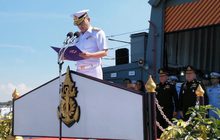 กองทัพเรือจัดพิธีอำลากำลังพล