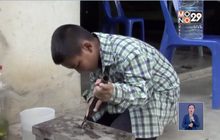 ชื่นชมเด็ก 9 ขวบ ยอดกตัญญู