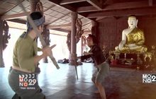 นนน-แบ๊ด  ซุ่มซ้อมเพลงดาบ เน้นความสมจริง ใน   “ ตำนานสมเด็จพระนเรศวรมหาราช เดอะซีรีส์ ”