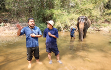 เจษฎาพาลุย : อาบน้ำแม่จันทน์ ช้างชรา จ.เชียงใหม่