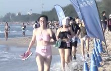 สีสันเต็มหาดชะอำ งานวิ่ง บิกินี่รัน 2017