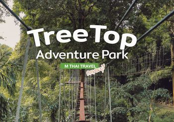 Tree Top Adventure Park กาญจนบุรี สายเที่ยวเเอดเวนเจอร์ต้องมาลอง!