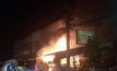ไฟไหม้ร้านอาหารกลางเมืองยะลาเจ็บ 1 คน