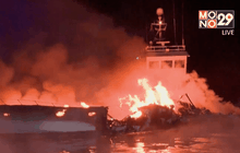 ไฟไหม้สถานที่เก็บเรือยอร์ช