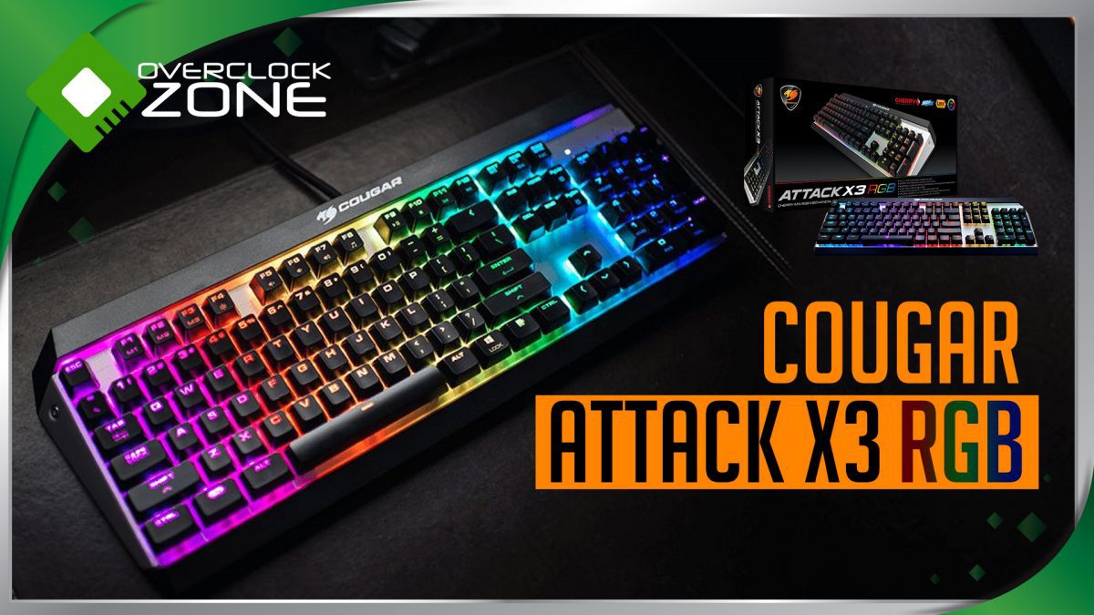 รีวิว COUGAR Attack X3 RGB : Mechanical Gaming Keyboard