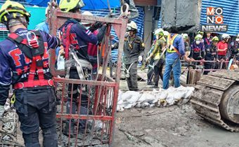 พบร่าง “นายดาว” คนงานตกหลุมเสาเข็มหลานหลวงแล้ว