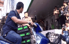 คนร้ายชิงเงิน ธ.กสิกรไทย 1.8 ล้าน