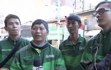 ชื่นชม Grab Bike รวมตัวรับส่งประชาชนฟรี