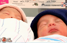 ฝาแฝดสหรัฐฯ เกิดข้ามปี