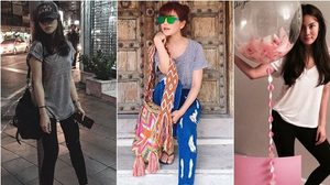 แบบนี้ก็ได้ด้วยหรอ! แค่ ใส่เสื้อยืด ก็สวยแล้ว ที่ว่ามามีใครบ้างล่ะ?