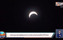 ​ปรากฏการณ์สุริยุปราคาบางส่วนในหลายพื้นที่ทั่วโลก