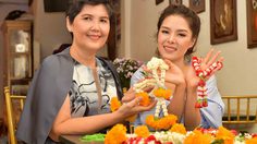 ลิเดีย ศรัณย์รัชต์ ควงคุณแม่ร้อยมาลัย กิจกรรมวันแม่ ตอบโจทย์ความเป็นไทย