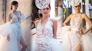 ชุดสวยใครใส่ก็สวย มารีญา VS เจนี่ กินกันไม่ลง ในชุดแต่งงานสุดหรู ปักเพชรทั้งตัว