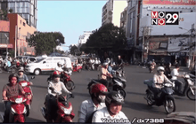 ปัญหาการจราจรในนครโฮจิมินห์ เวียดนาม