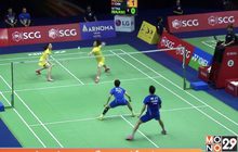 “บาส-ปอป้อ” เข้ารอบ 8 คู่ไทยแลนด์ โอเพ่น 2017
