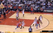 ‘แรพเตอรส-เทรลเบรเซอร์’ ทะลุชิงแชมป์สายบาส NBA