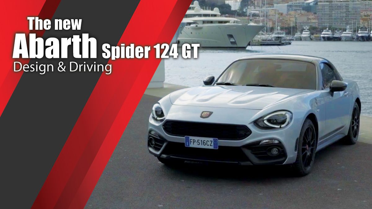 The new Abarth Spider 124 GT Design & Driving