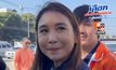 ศิริกัญญาลุยตลาด เจอเสียงค้านปมทหาร