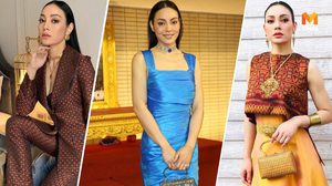 10 ผ้าไหมไทย สไตล์โมเดิร์น ตั๊ก บงกช ส่งเสริมผลงานช่างคนไทย