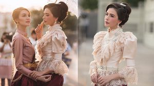 ศรีริต้า สวยไม่เกรงใจใคร แต่ง ชุดไทย ในงานอุ่นไอรัก คลายความหนาว นะออเจ้า