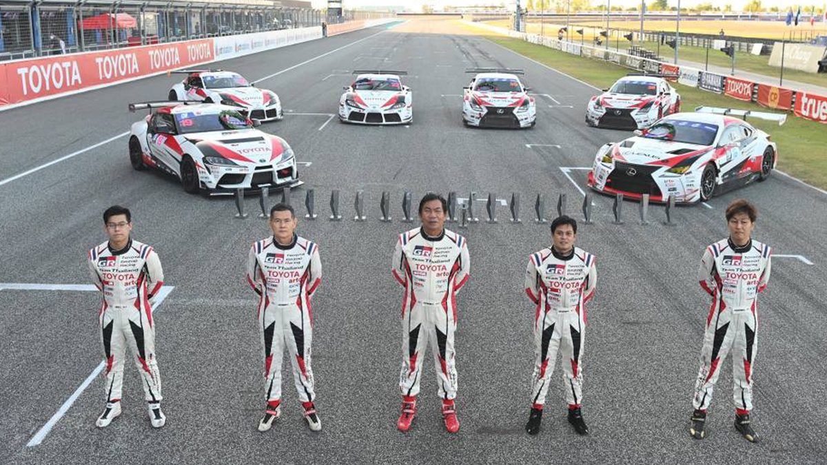 Toyota Gazoo Racing Team Thailand ควบแชมป์ Thailand Super Series 2021 สุดปัง