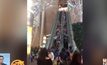 บันไดเลื่อนห้างฮ่องกงถอยกลับกะทันหัน