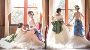 2 สาวเลสเบี้ยน จูงมือจัดงานแต่งงาน ธีมดิสนีย์ ราวกับโลดแล่นในความฝัน